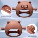 3 Packs Panda Baby Teething Toys for Babies 3 Months+ Silicone Baby Never Drop Teething Toys Anti Dropping Wearable Teething Mittens Baby Teether Baby Chew Toys for Babies Sucking Needs - Buy Online on GoSupps.com