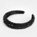 Maya Deluxe Women's Embellished Headband for Ladies Adults Sequin Alice Band Bridal Hair Accessories Bridesmaid Evening Formal Black One Size - Buy Online on GoSupps.com