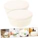 Ciieeo 8 Pcs Travel Soap Box Household Soap Cases Portable Soap Decorative Soap Bar Soap Case Soap Bar Holder Kitchen Soap Holder Travel Soap Case Soap Dish Round Container Box Pe White - Buy Online on GoSupps.com