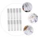 IMIKEYA Lot de 10 Flacons de Brillant L vres Vides 5 Ml Transparents en Verre Rechargeables Adapt s au Maquillage Diy pour Cosm tiques et Soins des L vres Usage Personnel et Pr sent - Buy Online on GoSupps.com