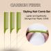 3 Piece Hair Comb Set with Metal, Pin Tail, and Fine Tooth Combs - Green - Buy Online on GoSupps.com