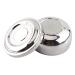 Premium Alloy Shaving Brush Bowl Set - Silver Handle Synthetic Hair Brush Kit for Men - Perfect Shaving Experience - Buy Online on GoSupps.com
