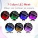 7 Colours LED Beauty Mask Facial Light Therapy Acne Treatment Blackhead Remover Face Skincare at Home For Women Light & Comfortable - Buy Online on GoSupps.com