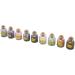 Chip Stones Set - Exquisite Colors in Glass Containers | 9 Mini Stone Bottles for DIY Projects - Portable & Versatile - Buy Online on GoSupps.com