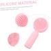 DOITOOL Silicone Face Brush Skin Care Tools Silicone Facial Face Brush Exfoliator Handheld Face Scrubber Exfoliating Face Scrubber Pink Cleaning Brush 3d Silica Gel Manual 11x5cm Pink - Buy Online on GoSupps.com