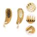 Buy 2-Piece Beech Wood Hair Comb Set - Antistatic Scalp Massage & Combat Hair Struggles - Perfect for Women - Buy Online on GoSupps.com