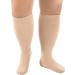 Cheeroyal 1 Double Plus Size Compression socks for men and women 20-30mmHG Extra Size wide calf and knee socks support the 2xl Skin cycle