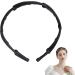 Portable Folded Hair Bands Adjustable Headband Multipurpose Telescopic Hairband Hair Clips for Women Girl Washing Makeup Travel Outdoor Fashion Hair Accessories Black - Buy Online on GoSupps.com