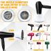 Haomeeduo Universal Hair Dryer Diffuser Attachment for Curly & Wavy Hair - 1.4-3 Inches White - Buy Online on GoSupps.com