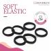 100 Pcs Large Cotton Hair Ties for Thick Curly Hair - Gentle Hold Seamless Scrunchies 1.5inch JASVERLIN (Oceanic Siren) - Buy Online on GoSupps.com