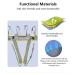 Liulijun Transfer Still Sling - Full Body Lift Aid for Standing & Walking | Padded Support for Thighs Hips Waist & Back | Exercise Belt in Blue - Buy Online on GoSupps.com