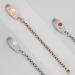 Custom Medical Alert Bracelets for Women - Free Engraving & Personalized Emergency ID Jewelry 6-9 Inches Silver with Red Symbol - Buy Online on GoSupps.com