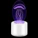 KUKUALE 3D Electronic Mosquito Killer LED USB Zapper Killer Fly Insect Bug Trap Lamp New Seajelly - Buy Online on GoSupps.com