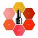JXH Gel Nail Polish Set - 6 Trendy Orange Shades for Salon & Home Manicures - Buy Online on GoSupps.com