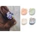 Shell Jaw Clip Hair Claw | Resin Hair Clips Marble Pattern Hair Accessories - White - Buy Online on GoSupps.com