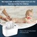 Digital Display Wipe Warmer: Large Capacity with 3 Temperature Modes for Baby's Safety and Comfort (White) - Buy Online on GoSupps.com
