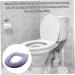 Soft Washable Toilet Seat Cover with Zipper - Grey | Eioflia - Buy Online on GoSupps.com