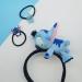 Kawaii Stitch Velvet Headband with 2 Hair Ties | Cute Cartoon Hair Accessories for Girls and Women - Buy Online on GoSupps.com