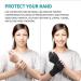 Ricbestlab Copper Compression Arthritis Gloves - Pain Relief for Arthritis & Carpal Tunnel, Fingerless Compression Gloves for Men and Women - Black, Medium (1 Pair) - Buy Online on GoSupps.com