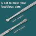 Spiral Ear Wax Remover Kit - Double-Ended Metal Ear Cleaner for Easy Earwax Removal - Buy Online on GoSupps.com