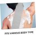 Vaguelly 2pi ces Lot de De Douche Exfoliants Extensibles pour Corps pour Dos Jambes Accessoires De Bain Gris Gris Clair - Buy Online on GoSupps.com
