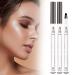 Eyebrow Contouring Pen Upgrade 3D Microblading Pen 2024 New Waterproof Microblading Eyebrow Pencil Contouring Pen with 4 Tip Eye Brow Pen (Dark Brown)