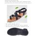 Buy Men's Summer Comfy Sandals - Bunion Corrector with Adjustable Buckle Breathable Non-Slip Flat Sandals for Orthopedic Support - Size 10 Black - Buy Online on GoSupps.com
