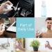 Small Refillable Spray Bottle 100ml - Fine Mist Plastic Mister - Blue | Ideal for Travel & DIY - Buy Online on GoSupps.com