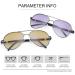 Devirld Bifocal Reading Sunglasses - UV400 Spring Hinges Anti-Glare Protection for Men & Women - Black & Brown 2.0x - Buy Online on GoSupps.com