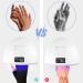 Fingerless UV Protection Manicure Gloves 2 Pairs UV Gloves Excellent Elasticity Art UV Blocking Gloves for Nail Gel Dryer Professional Fingerless Gloves for Protecting Hands from UV Nail Lamp Black - Buy Online on GoSupps.com