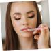 Buy 8pcs Portable Lip Brush Set - Ideal for Lipstick & Travel Makeup | Facial Makeup Brushes for Flawless Application - Buy Online on GoSupps.com