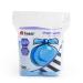 Sassy Disposable Scented Diaper Sacks - 100 Count - 50 Sacks per Roll, Blue (40012) 100 Count (Pack of 1)