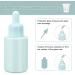 1 oz Glass Dropper Bottles (4 Pack) - Leakproof Pipette with Funnels for Essential Oils & Travel | Mini Multicolor Containers - Buy Online on GoSupps.com