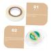 MAGICLULU 1 Roll Wig Film Lace Hair Tape Hair Extensions Tape Clear Hair Ties Crystals and Gemstones Hair Ties for Womens Hair Womens Wigs Glue Real Hair Women's White Double Sided Tape 5x5cm White - Buy Online on GoSupps.com