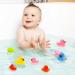 Derayee 50 Colorful Mini Bathing Ducks - Squeaky Bath Toy Set for Kids - Perfect for Showers & Birthday Parties - Buy Online on GoSupps.com