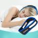 WagiSleep Upgraded Anti Snoring Chin Strap Stop Snore Chin Strap Snoring Solution Snore Stopper Effective Anti Snoring Devices Stop Snoring Sleep Aid Snore Reducing Aids for Men Women New-blue