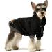 Fitwarm Plain Pet Hoodie Sweatshirt for Large Dogs and Cats - Black | Size L - Buy Online on GoSupps.com