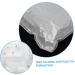 FRCOLOR Foldable Travel Bag Set - 6pcs Clear Airport Liquid Bags Transparent Travel Accessories 53x48cm - Ideal for International Travel - Buy Online on GoSupps.com