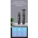2-in-1 Rechargeable Sideburn & Nose Hair Trimmer for Men & Women - Painless Professional & Easy to Clean (Black) - International Shipping Available - Buy Online on GoSupps.com