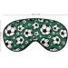 Soccer Cartoon Pattern Sleep Mask Comfortable Soft Eye Mask with Adjustable Head Strap Blindfold Eyeshade - Buy Online on GoSupps.com