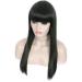 Buy Kalyss 22 Green Hair Wigs with Bangs - Long Straight Heat Resistant Full Wigs for Women | Ideal for Cosplay & Everyday Wear - Buy Online on GoSupps.com