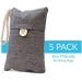 RETYLY 5 Pack Natural Bamboo Charcoal Purifying Bag Purifier Bags Activated Charcoal - Buy Online on GoSupps.com