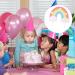 Rainbow Cake Topper Soft Pottery Rainbow Cake Decorations Colorful Rainbow Cupecake Topper personalized Cake Topper Happy Birthday Cake Toppers Birthday Party Decorations Supplies(Multicolor) - Buy Online on GoSupps.com