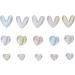3D Cute Heart Nail Charms Nail Glitter Charm Rhinestones Ornaments Nail Art Decorations Glitter Accessories for DIY Craft Nail Art Design Manicure Decor - Buy Online on GoSupps.com