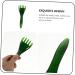 Minkissy 1stk Massage Device - Five Claws Horn Scratching Comb & Acupuncture Pen for Muscle Relief - Antistatic Resin Wax Skin Care Tool (17x5.5cm Green) - Buy Online on GoSupps.com