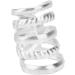Metal Beard Dreadlocks Spring Hair Beads for Weeding Party Cosplay Retro Style Multifunctional Uses (Silver Color) ZJchaovnpzdef9mw-12 - Buy Online on GoSupps.com