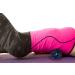 Ficyo Peanut Massage Ball & Scooter Roller | Rehab Yoga Crossfit Anti-Stress Back Pain Relief - Black/Blue - Buy Online on GoSupps.com