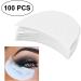 jweemax 100pcs Disposable Eyeshadow Pad Eye Shadow Shields Grafting Eyelashes Protector Pads Tapes Makeup Tools white - Buy Online on GoSupps.com