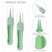 Euppsiiu 10-Piece Baby Nose Tweezers Set | Multi-Colored Plastic Nose Cleaning Tweezers | Safe Round Head Design for Baby Care - Buy Online on GoSupps.com