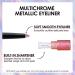  Erinde Erinde Metallic Chameleon Blue Glitter Eyeliner Pencil Multicolor Eye Stick Long-Lasting Sparkling Eyeliner - Buy Online on GoSupps.com